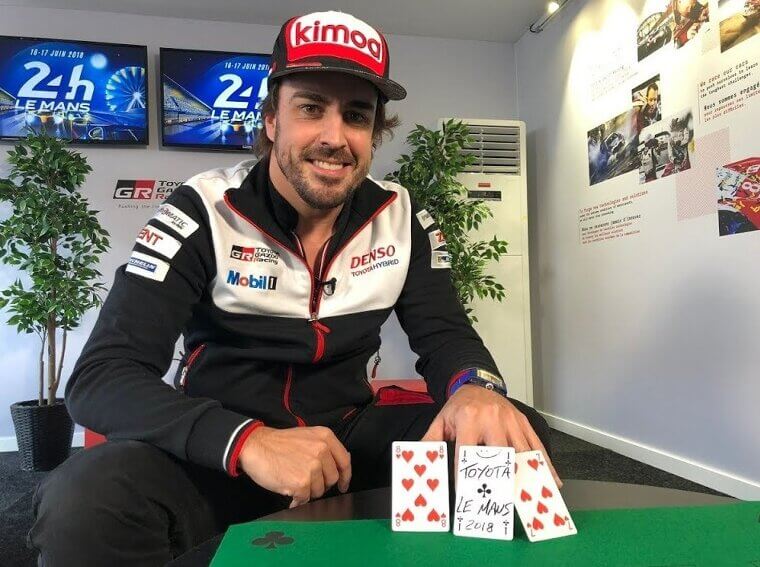 Fernando Alonso Does Magic