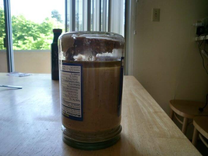 I burri di noci dovrebbero essere capovolti