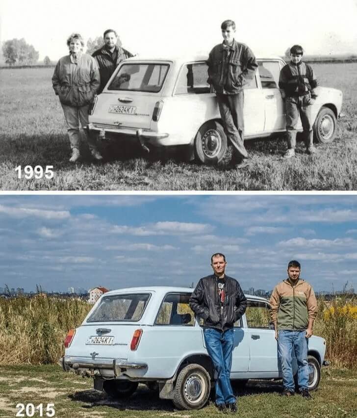 Same Roadtrip 20 Years Later
