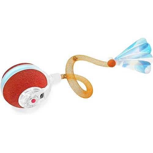 Automatic Moving Cat Ball Toy that Activates Your Cat's Hunting Mode. Now 21% Off!
