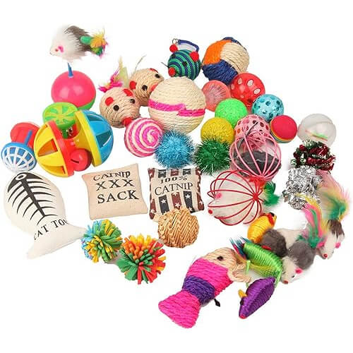 Complete Cat Toy Variety Pack that Satisfies Every Feline Preference. Now 23% Off!