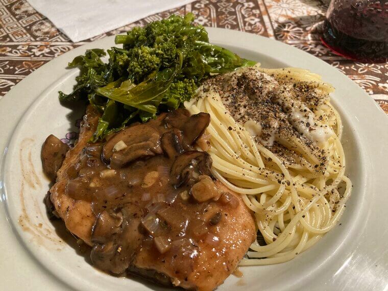Chicken Marsala