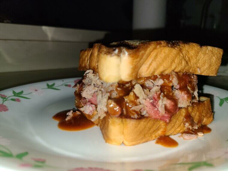 Pulled Pork With Texas Toast