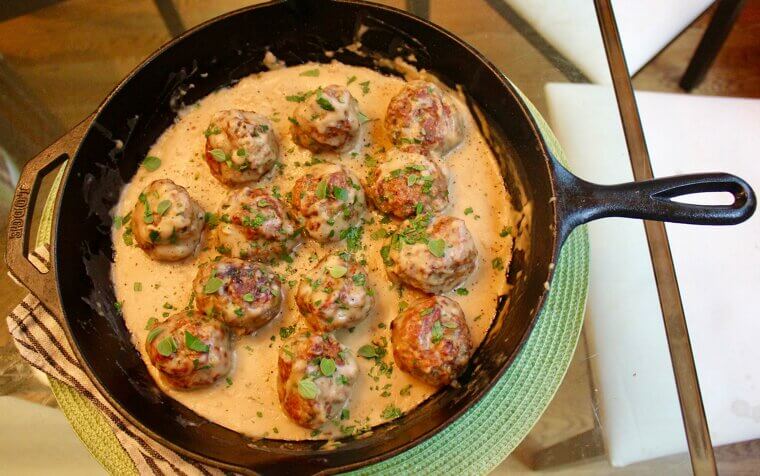 Swedish Meatballs With Chicken