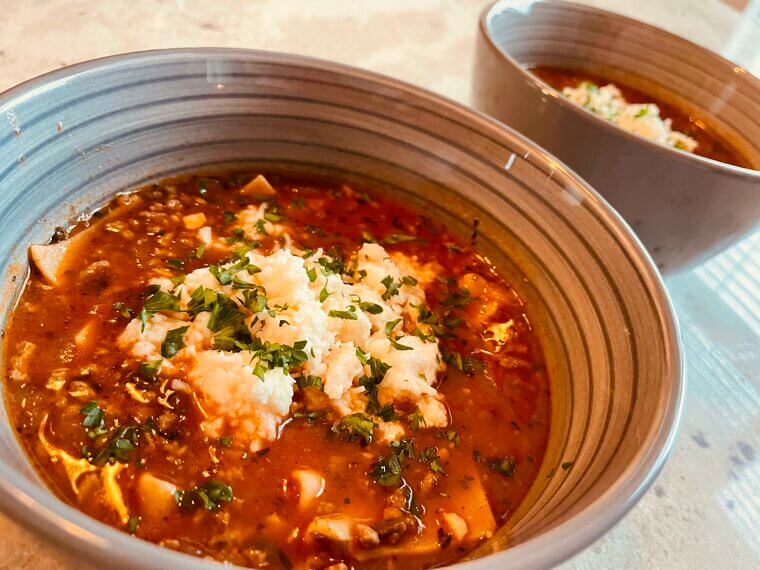 Lasagna Soup