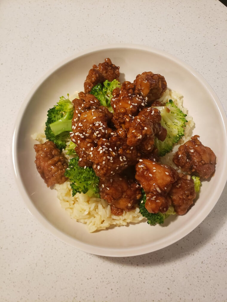 Sesame Chicken Meatballs