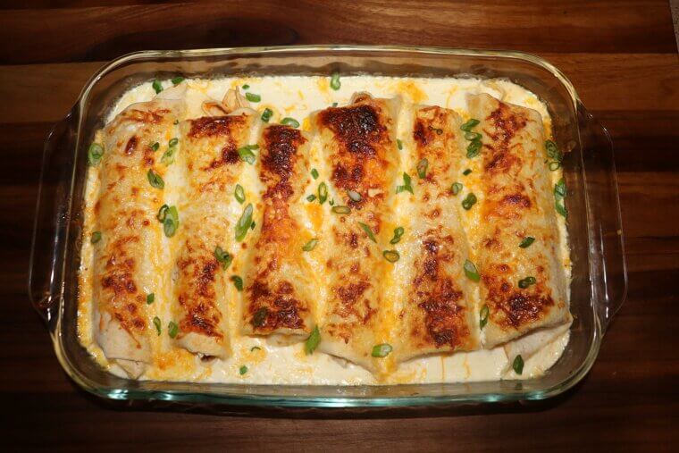 Tex-Mex Chicken Enchiladas