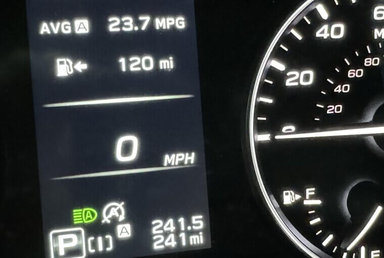 Gas Tank Locator Arrow