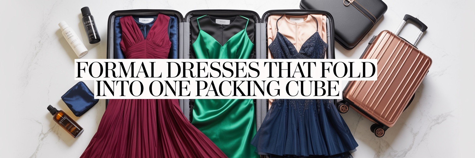 Formal Dresses That Fold Into One Packing Cube