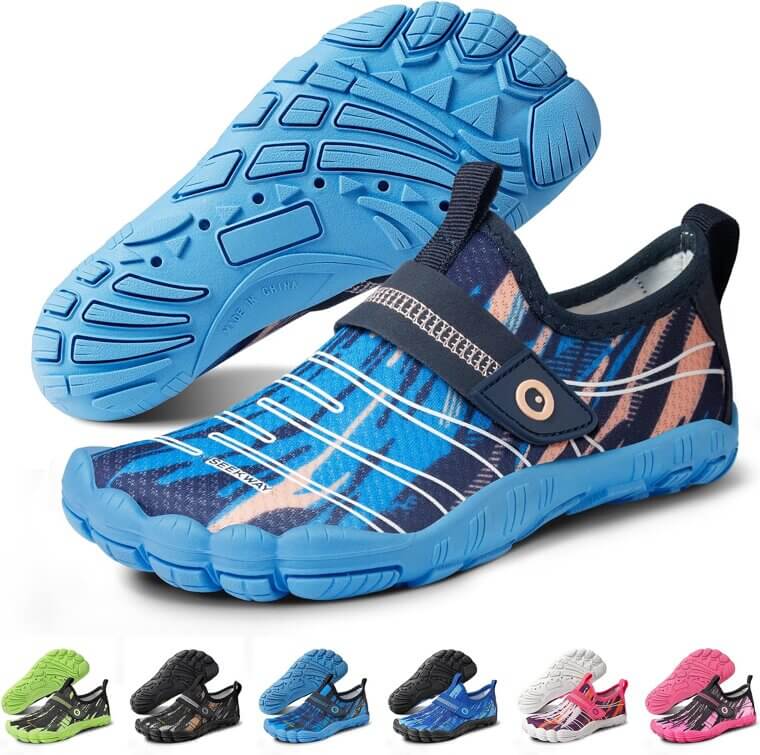 SEEKWAY Water Shoes for Kids - Quick-Dry, Wide Toe Box Fun! - Now 15% Off!
