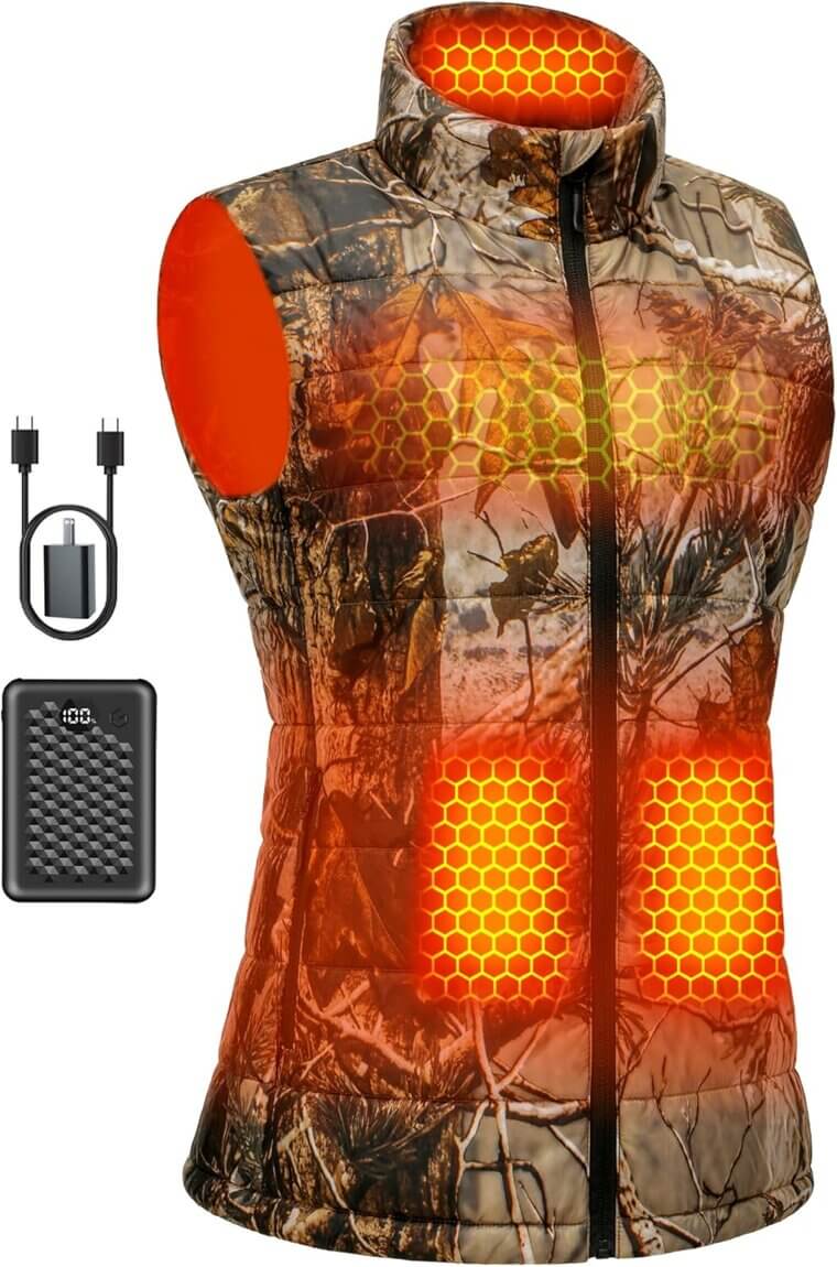 Wulcea Heated Vest - Stay Warm with Graphene Tech - Don’t Miss the 22% Discount!