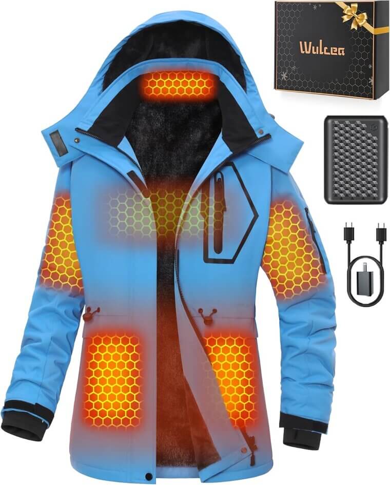 Wulcea Heated Jacket - Warmth & Style for Adventurers - 29% Off!