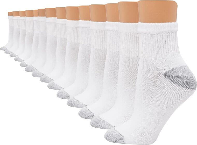 Hanes Women's Athletic Socks - Perfect Comfort for Every Day - Don’t Miss the 36% Discount!