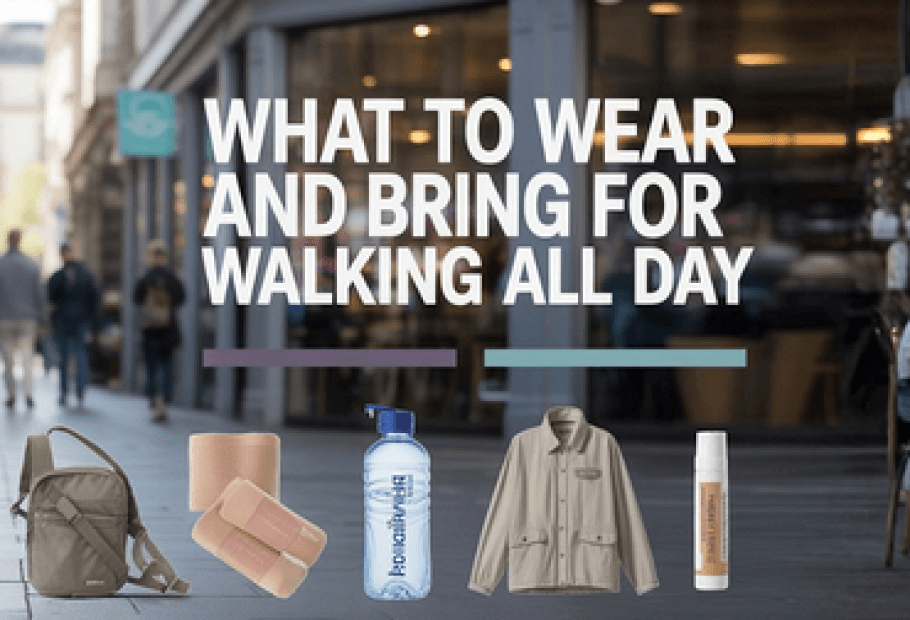 Walk All Day: What to Wear & Bring! 👟