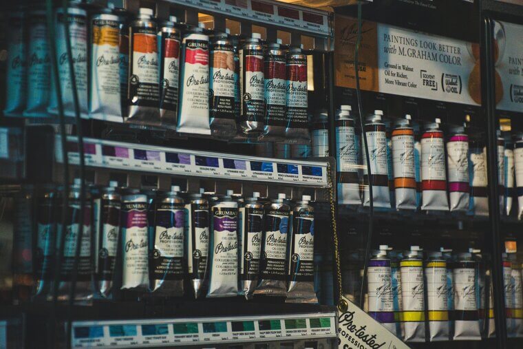Paint and Art Supplies That Require Special Handling