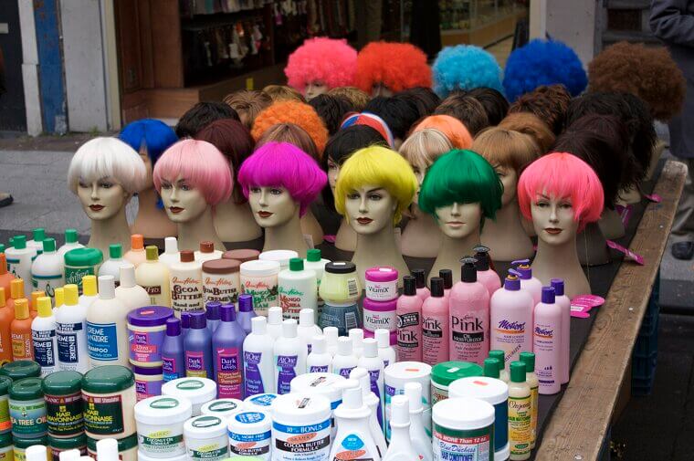 Colorful Wigs and Hair Products Need Special Disposal