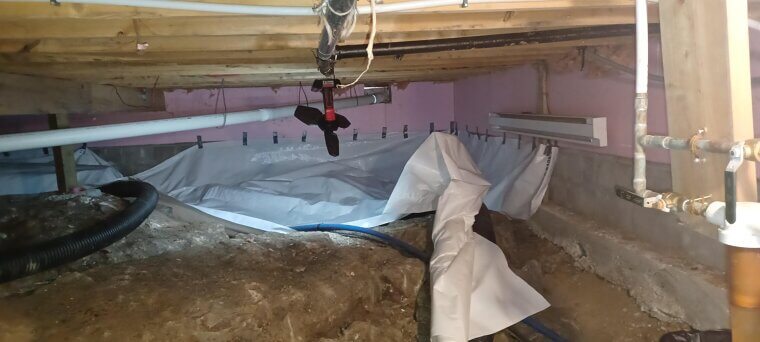 Crawl Space Encapsulation Gone Wrong