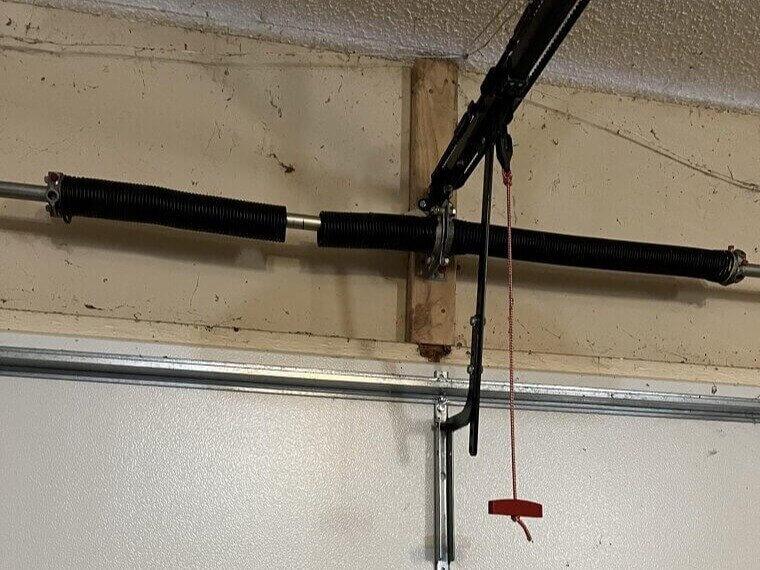 Garage Door Spring Replacement Gone Awry