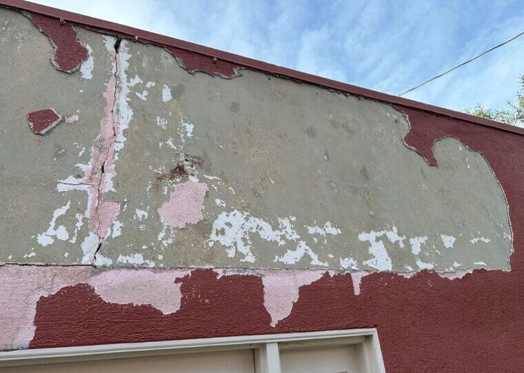 Peeling Exterior Paint Woes