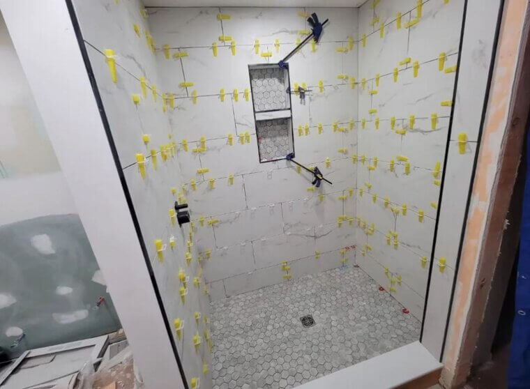 Shower Tiling Troubles