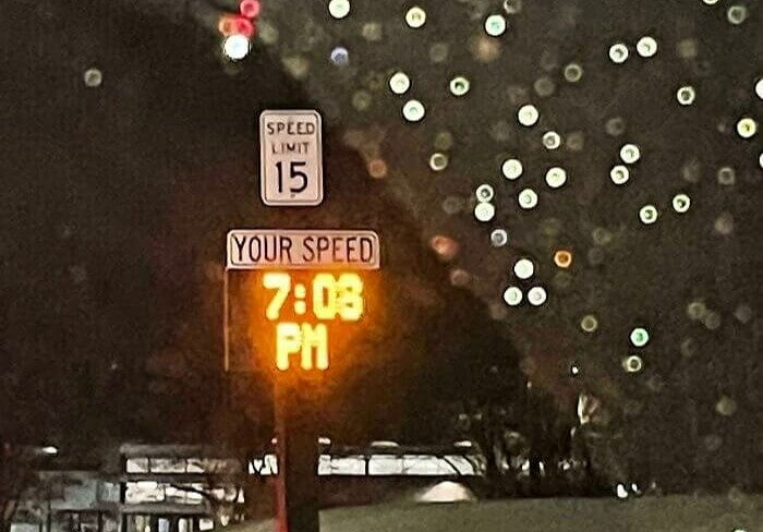Ah, Yes. The Speed of Time