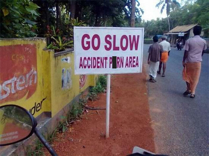 We Feel Bad for Whoever Cleaned Up That Accident