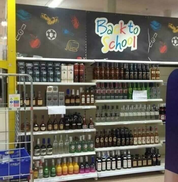 A "Back to School" Display Like No Other