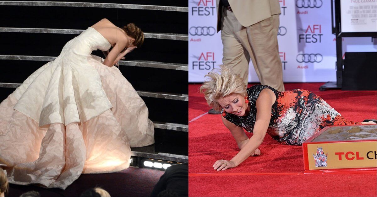 The Best Red Carpet Mishaps WithTheFirstPick