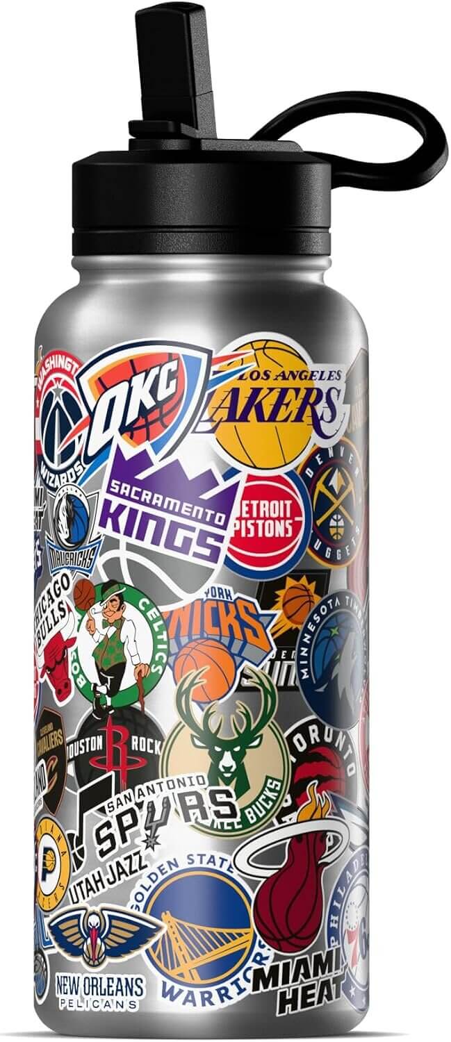 Hydrapeak NBA Water Bottle - All Team Design, 32oz Insulated - Now 20% Off!