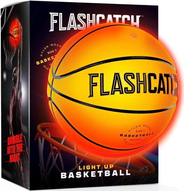 FlashCatch Basketball - Light Up Your Game with LED Magic - Now 20% Off!