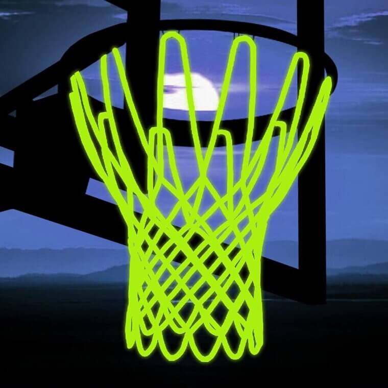 Glow Basketball Net - Light Up Your Game, Anytime! 