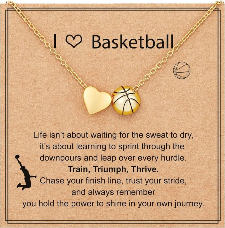 Sports Necklace Gift for Girls & Women - Perfect for Athletes! - 10% Off!