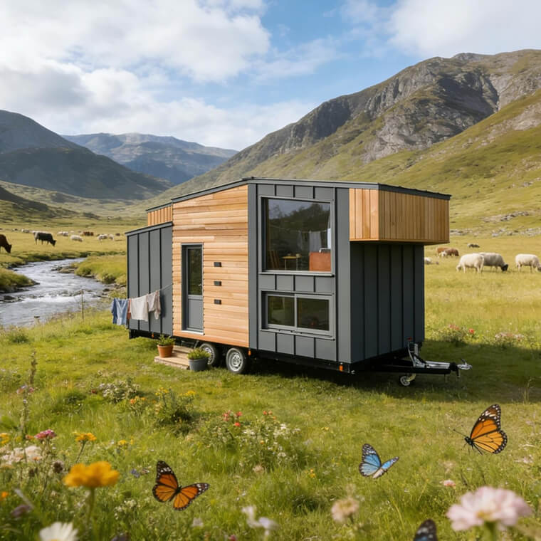 Haulable Wildflower Meadow Dwelling