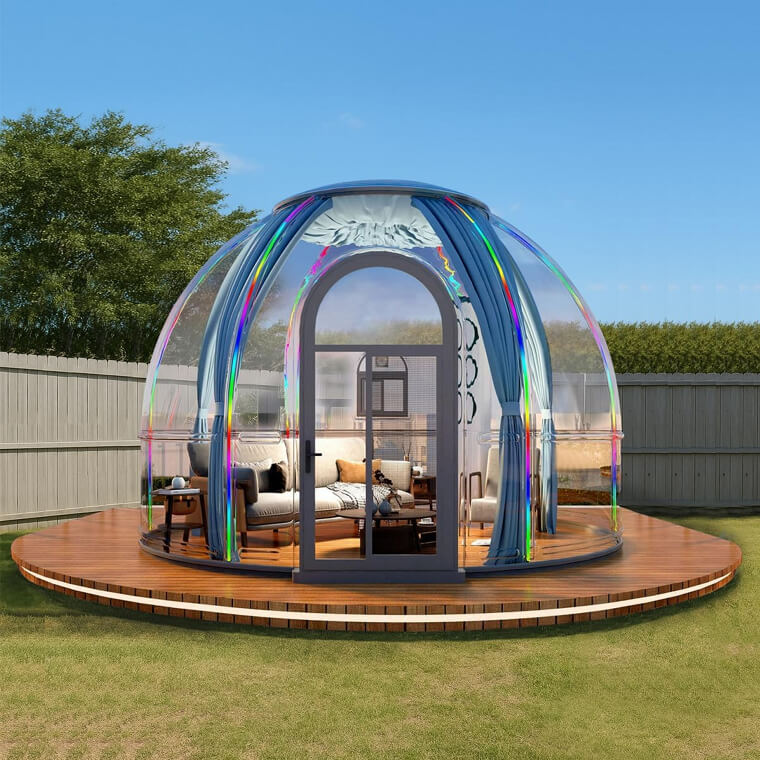 Panoramic Geodesic Stargazing Dome