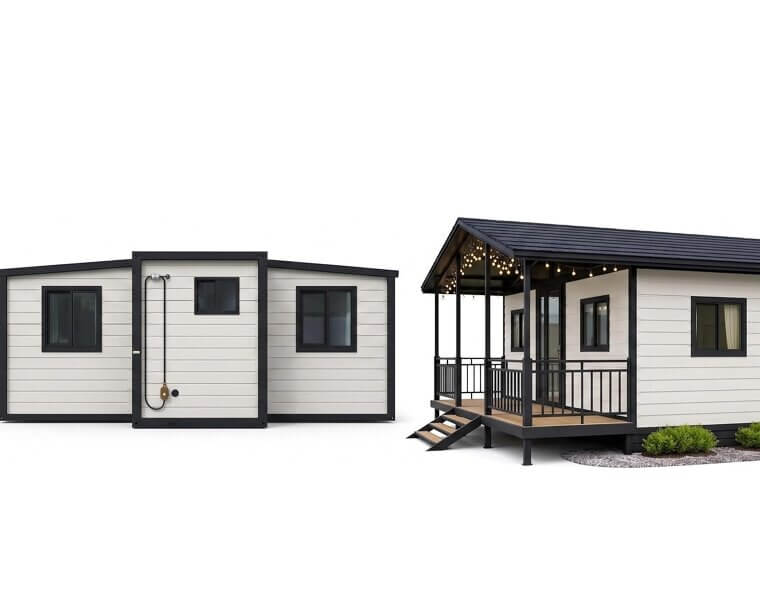 Fully Finished Prefabricated Backyard Cottage