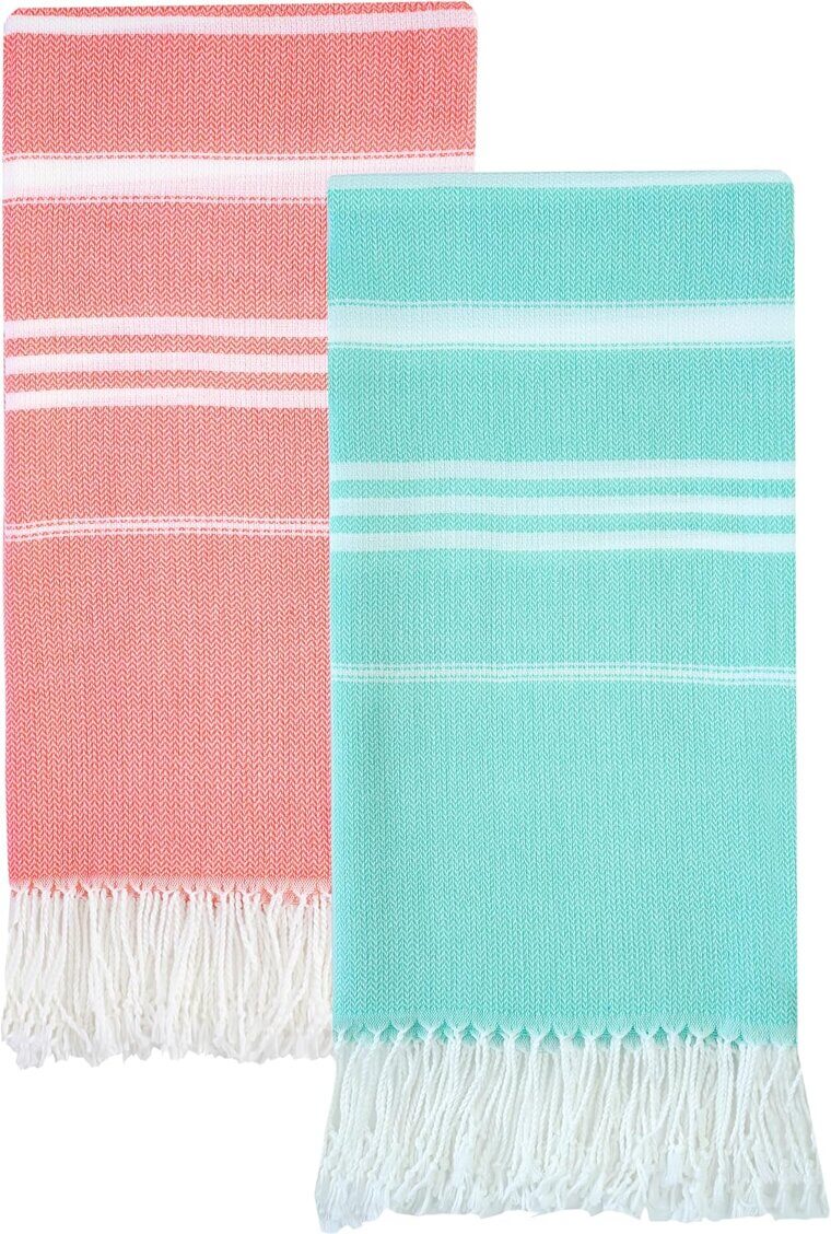 Antfuny Turkish Towels - Quick Dry, Sand Free, Lightweight Beach Essentials - Now 20% Off!