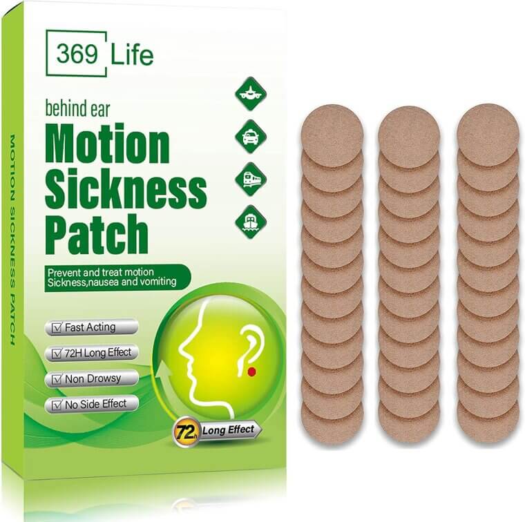 Motion Sickness Patches for Smooth Travel Adventures 