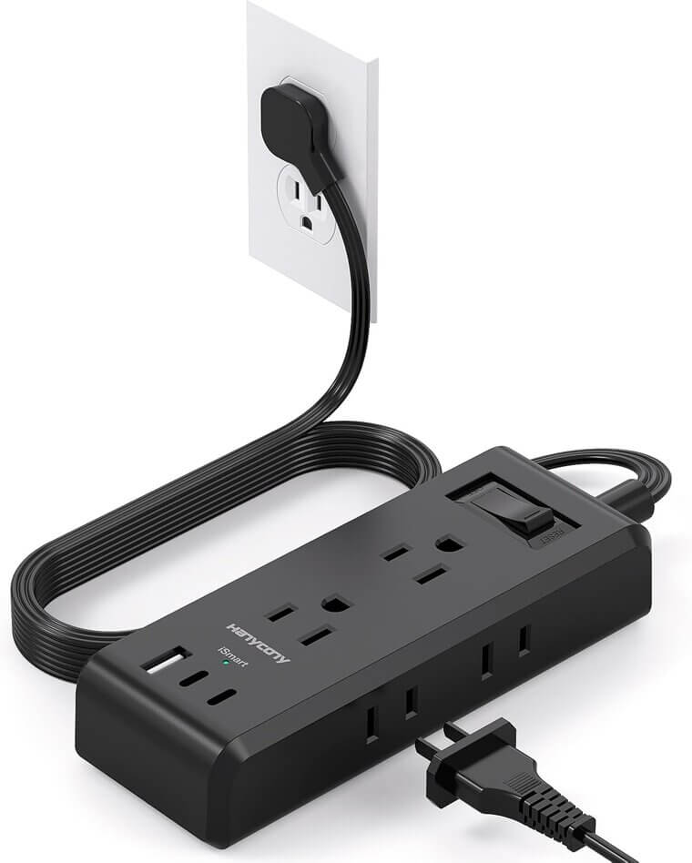 Cruise Essentials Power Strip - Perfect for Travel & Dorms - Now 27% Off!