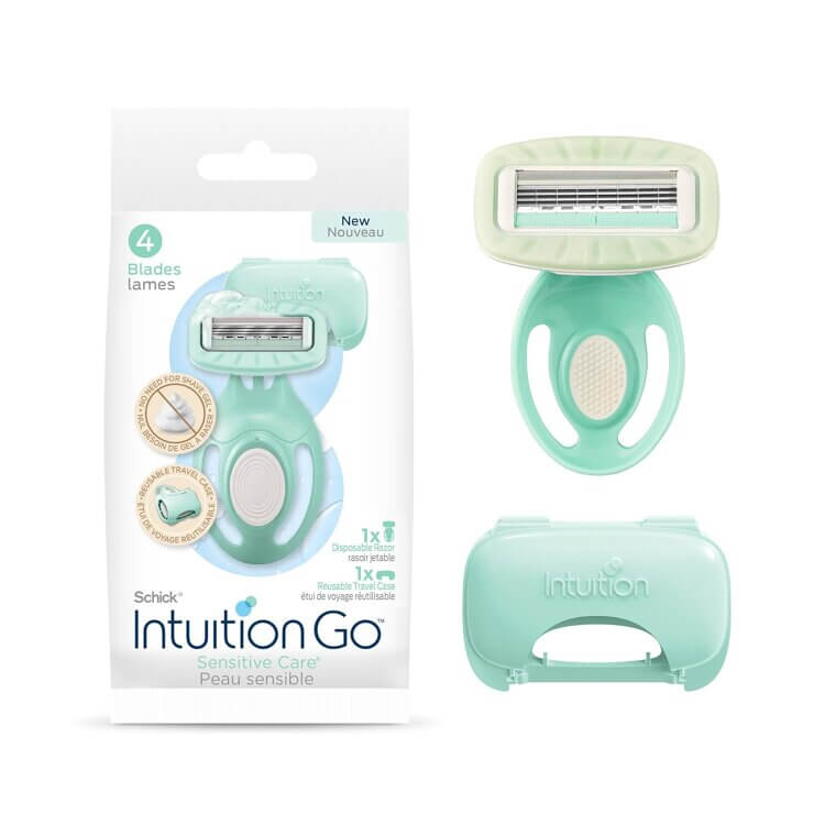 Schick Intuition Razor for Sensitive Skin - Travel Essential - Now 10% Off!