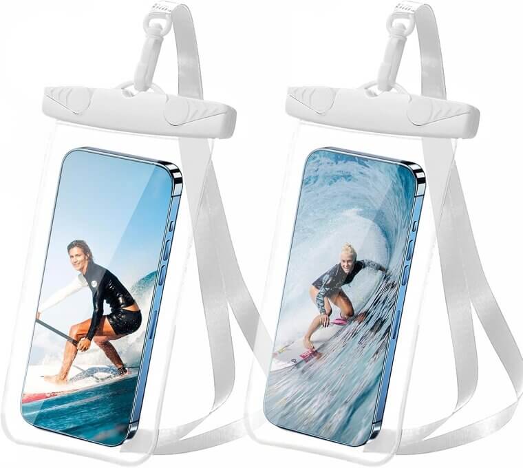Waterproof Phone Pouch: Keep Your Phone Safe and Dry! - 50% Off!