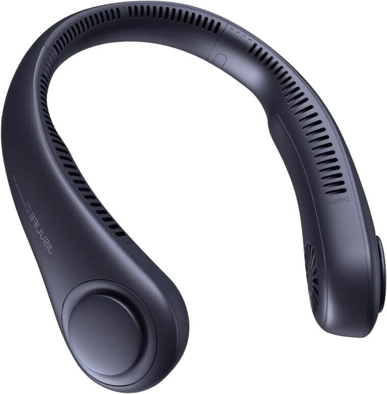 JISULIFE Neck Fan - Portable, Wearable Cooling for All Occasions - Enjoy 15% Off!