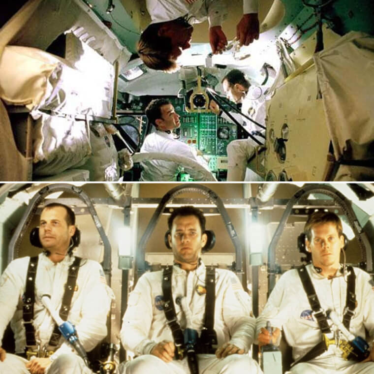 Apollo 13 Was Actually Shot in Real Zero Gravity