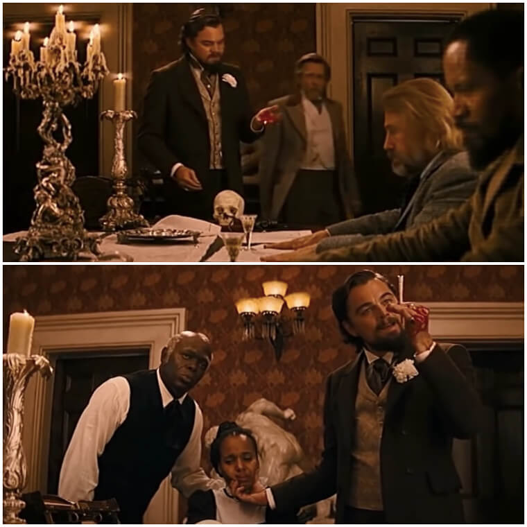 Leonardo DiCaprio Was Actually Injured in This Django Unchained Scene