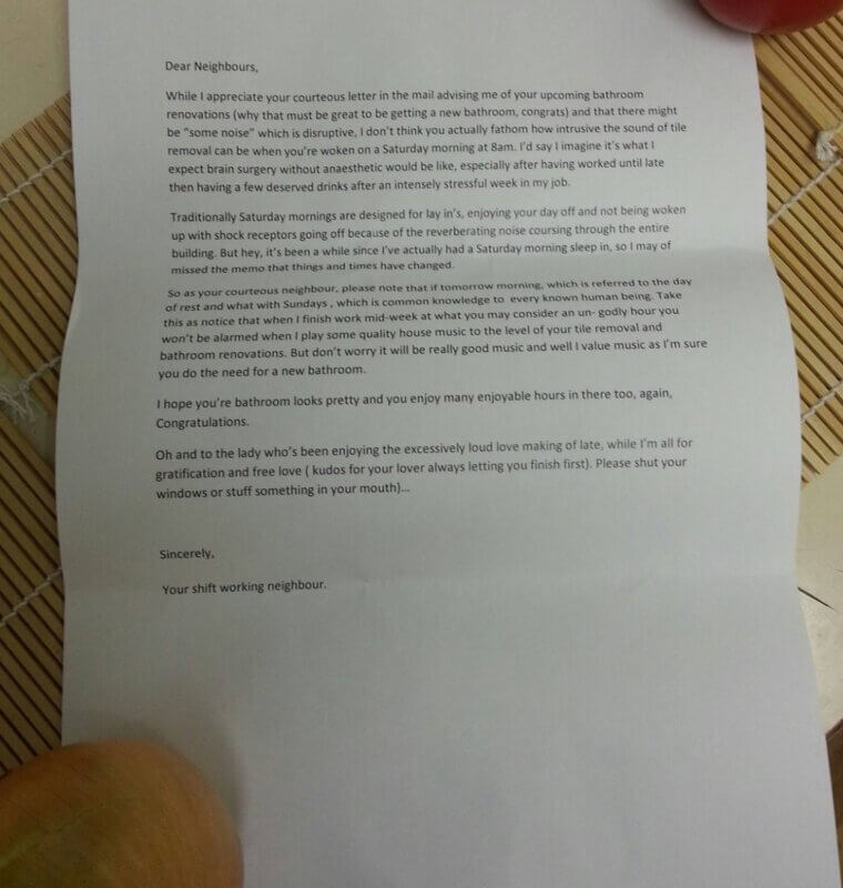 To Whom It May Concern