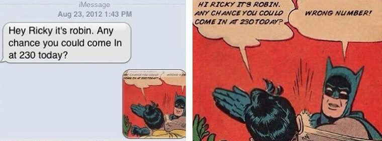 Robin Just Wanted To Ask Ricky Something, But Batman Wouldn't Have It