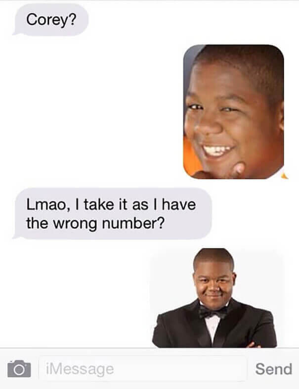 That's Probably Not Corey