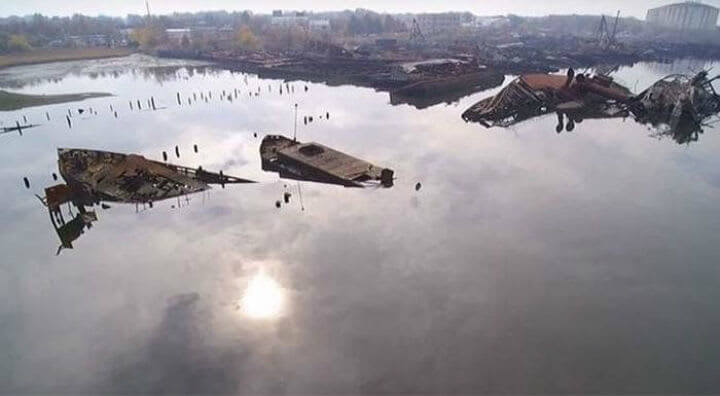 Staten Island Boat Graveyard