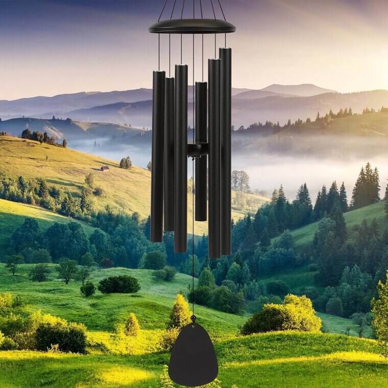 FSVGYY Wind Chimes: Soothing Melodic Decor for Your Space - Don’t Miss the 37% Discount!