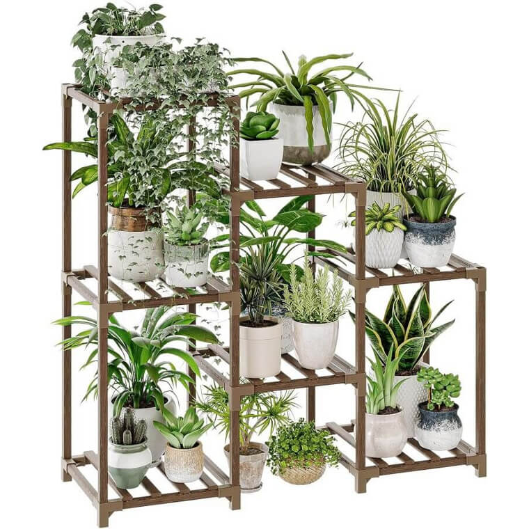 Bamworld Plant Stand - Stylish 3-Tier Shelf - Don’t Miss the 42% Discount!