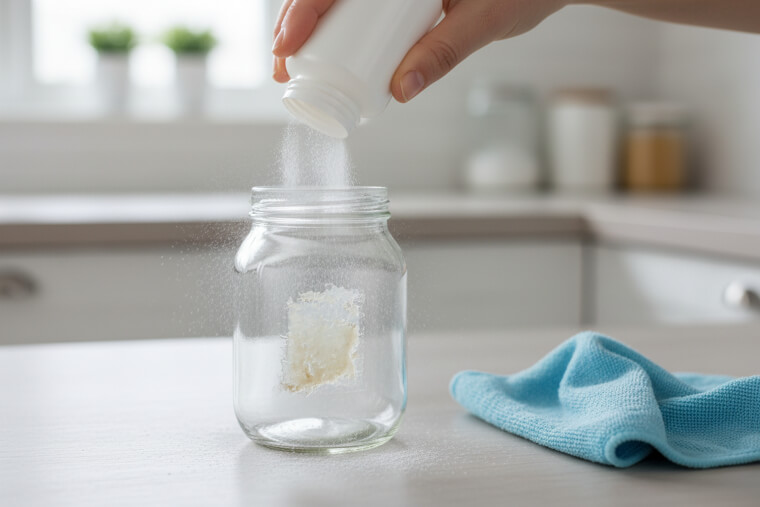 Baby Powder for Sticker Residue